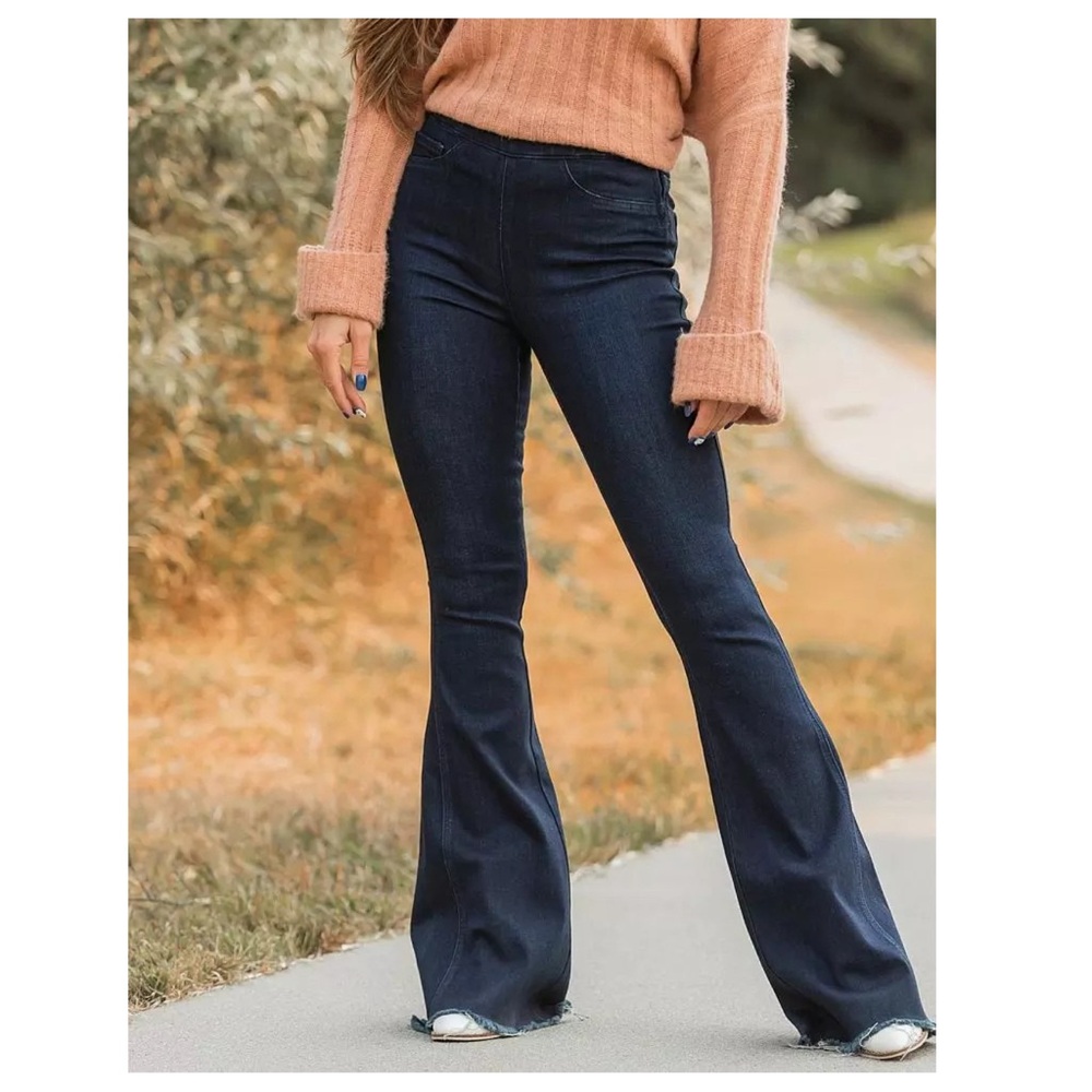 Flying Monkey Dark Indigo Flare Jeans